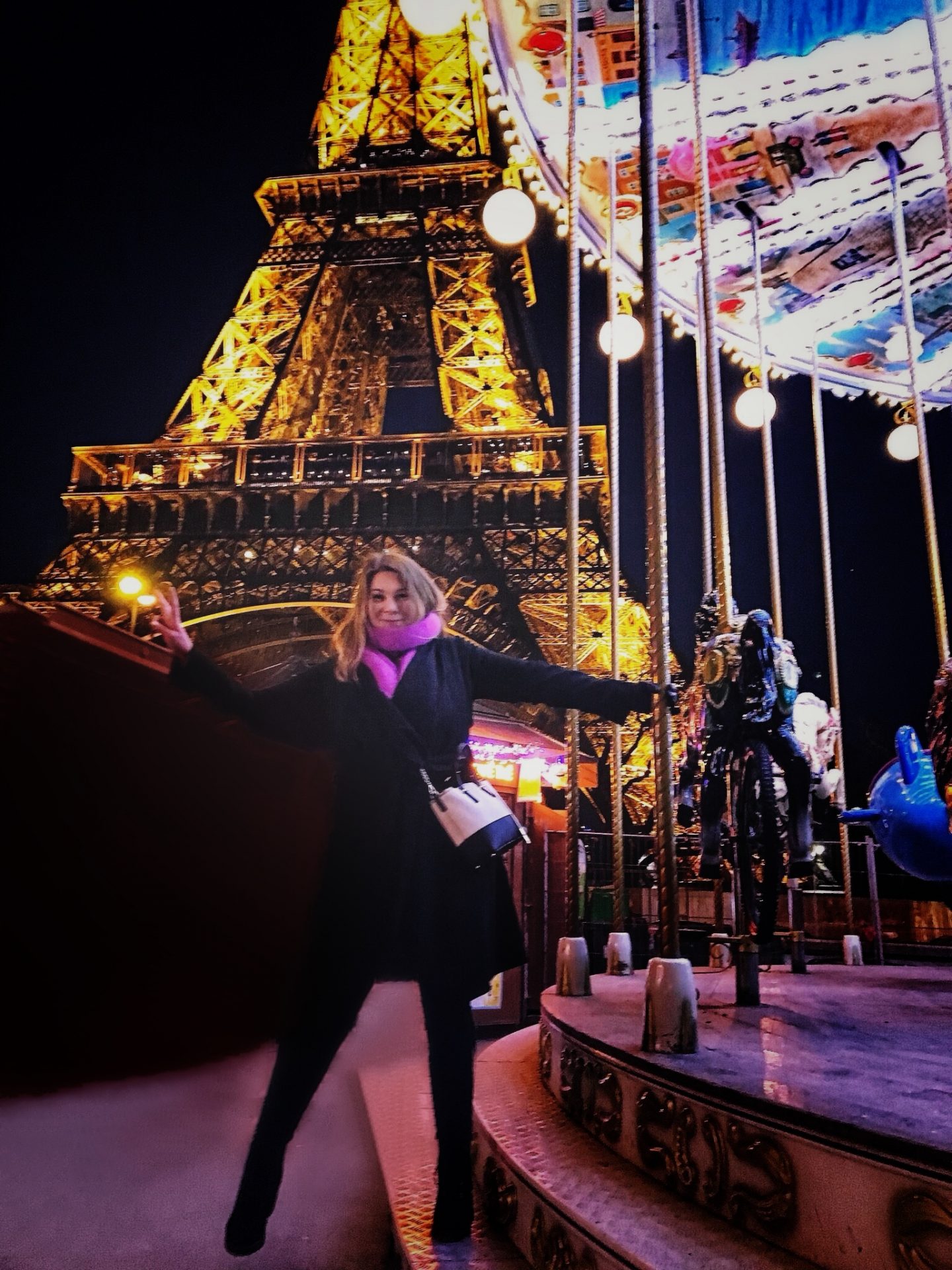 Me with my Kate Spade at The Eiffel Tower