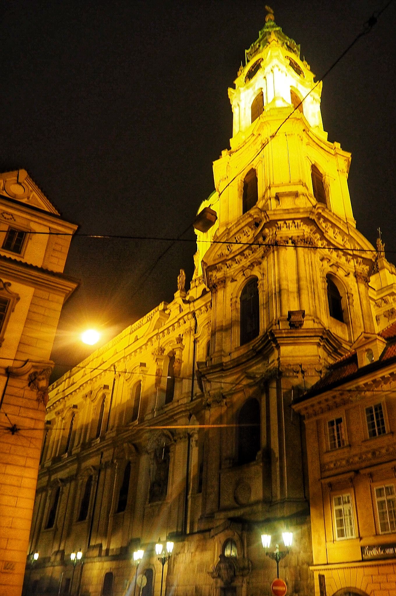 Architecture Ostuni at Night