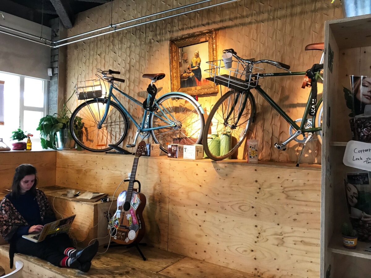 Relaxed vibes at Coffeelab Eindhoven Netherlands Coffee Shop