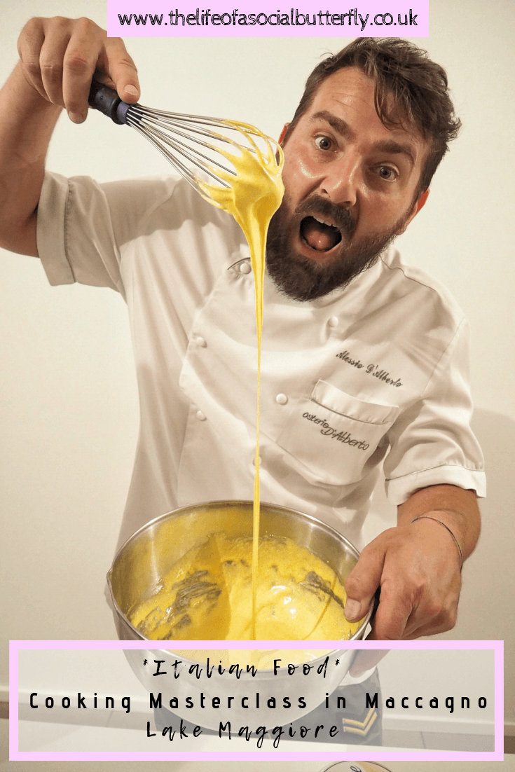 Italian Food Cooking Masterclass in Maccagno, Lake Maggiore