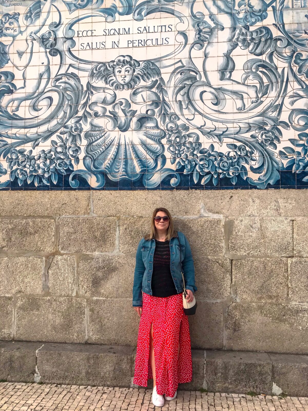 Porto Packing Guide Miss Selfridge Polka dot maxi dress