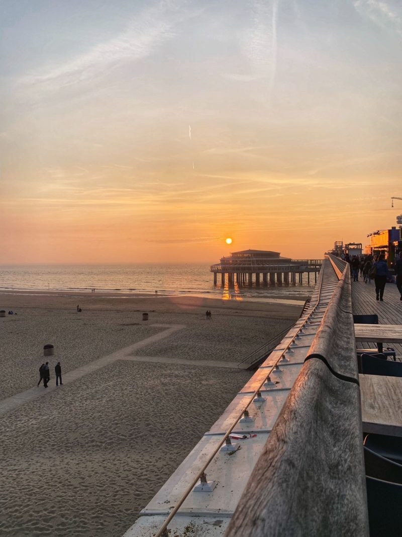 Golden-hour-sunset-Scheveningen-Beach-The-Hague