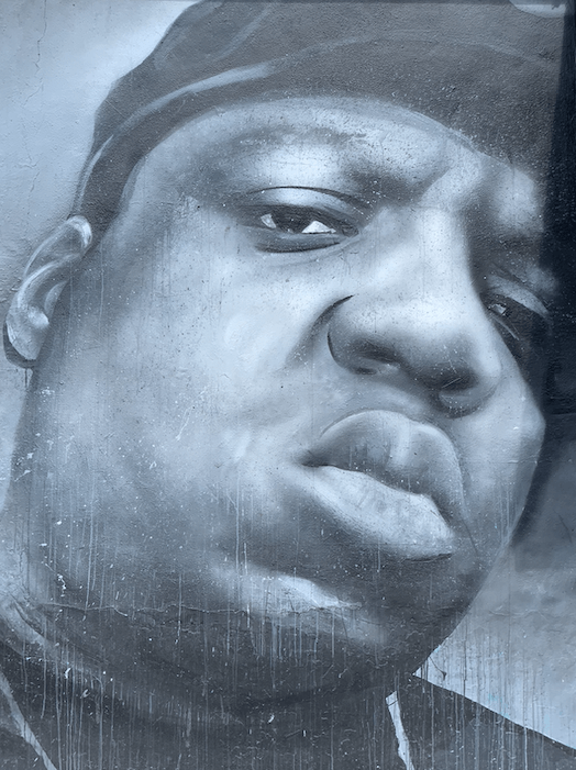 Notorious BIG Street Art Miami