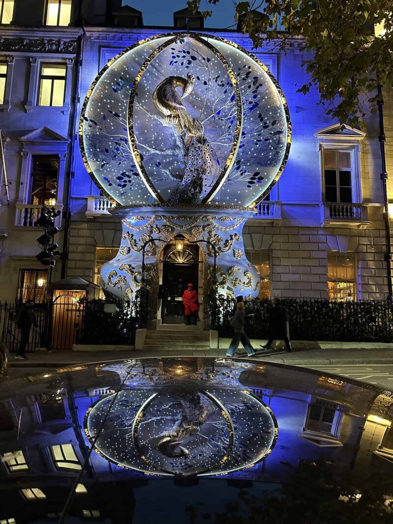 London Annabel's 2024 Christmas Light Display