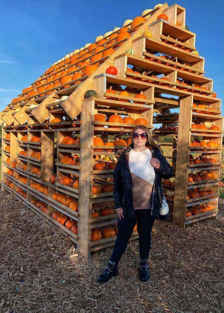 Me-at-The-Patch-Pumpkin-House