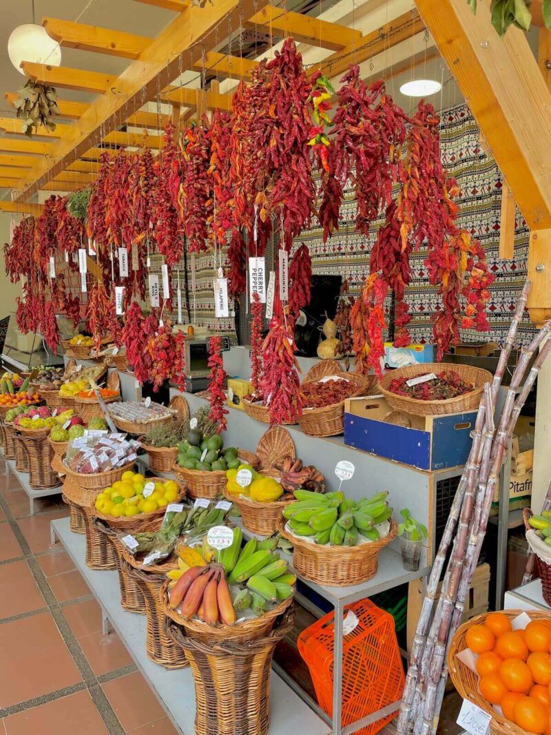 Fruit-stall-Mercado-dos-Lavradores-Madeira-Food-Market
