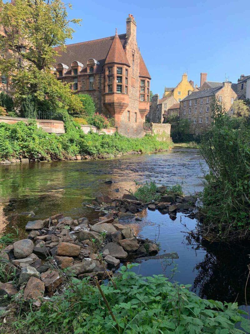 Pretty-views-of-Dean-Village-Edinburgh-Instagram-spots