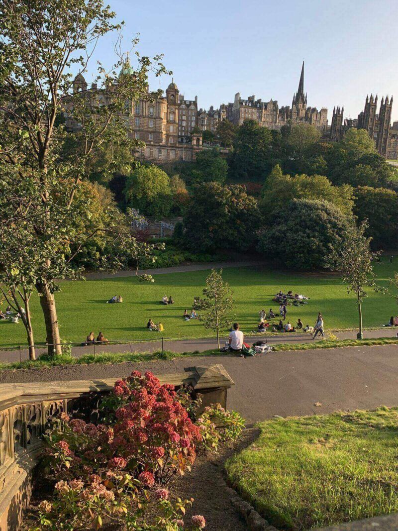 Princes Street Gardens Edinburgh Photo Spots