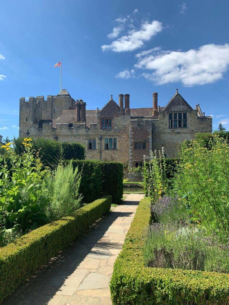 Hever Castle Garden Walkway