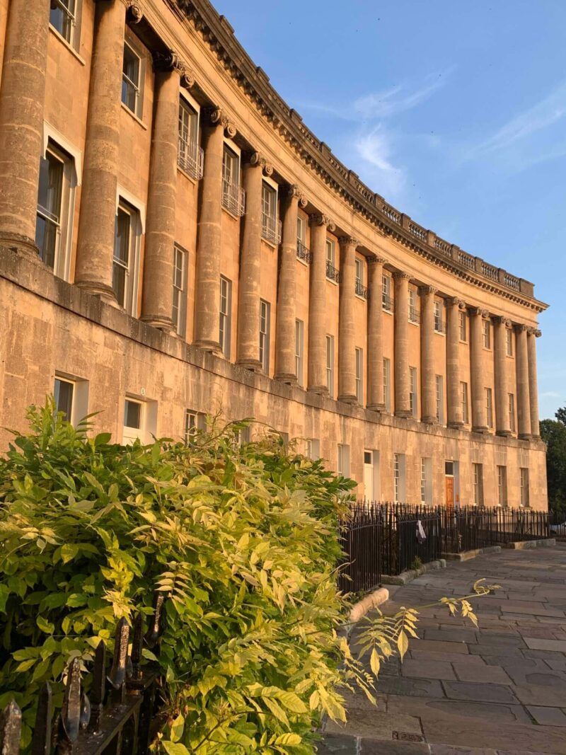 Sunset-Royal-Crescent-Bath-UK
