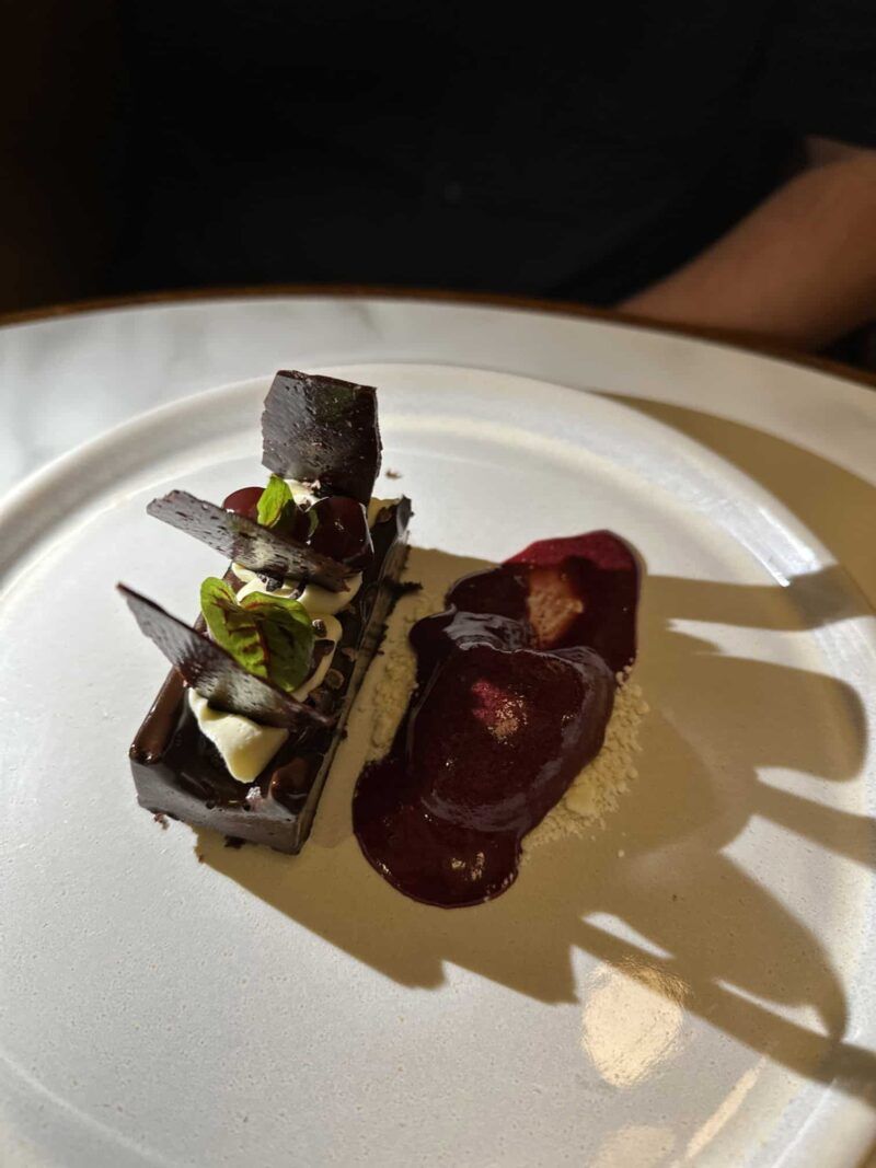 Manjari Chocolate Ganache RenMor Restaurant The Headland