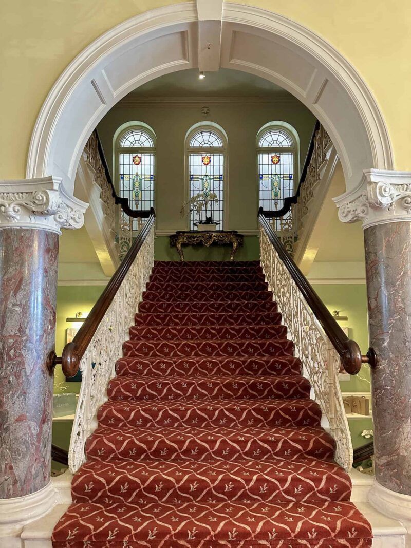 Staircases The Headland Hotel Newquay Cornwall
