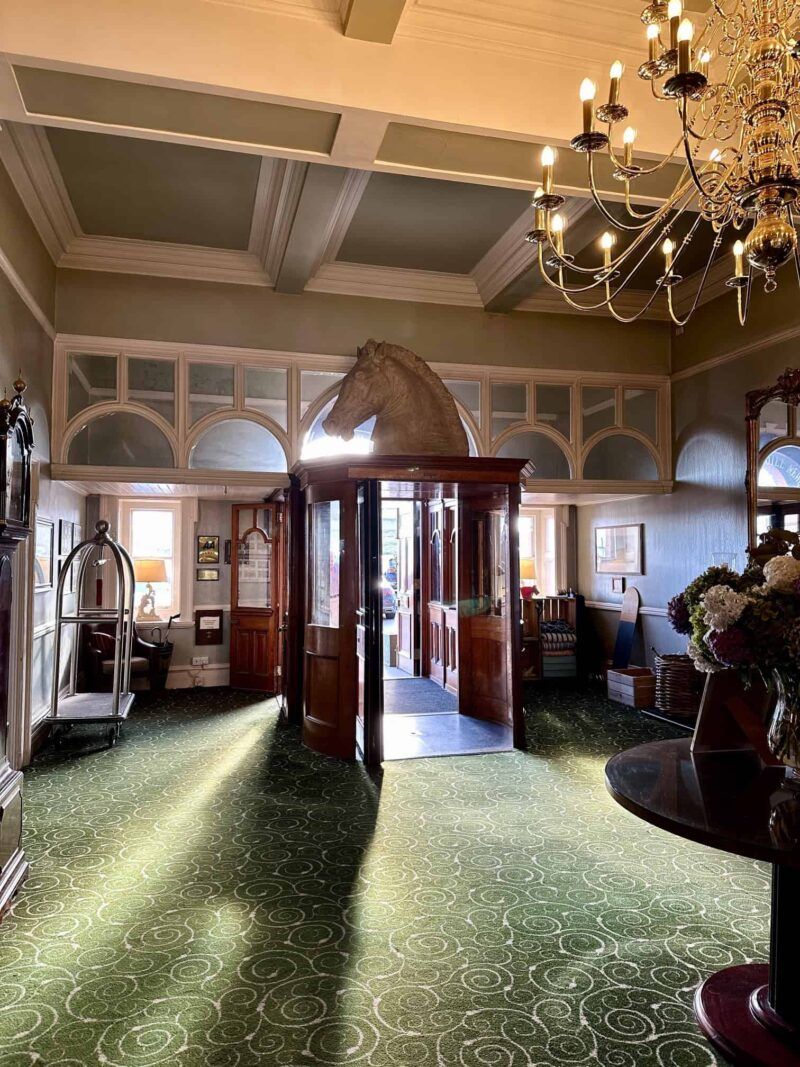 The Headland Hotel Entrance foyer