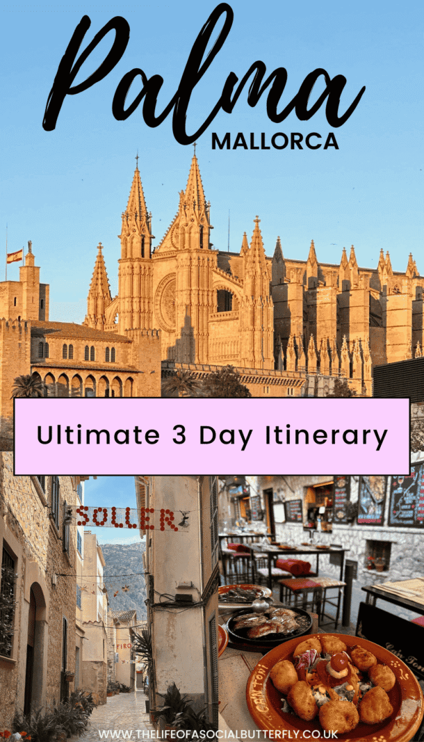 Visiting Palma de Mallorca and wondering what to do, where to stay and where to eat? Click the link to my blog to read my Palma de Mallorca 3 day itinerary for Palma restaurants to dine, attractions and rooftop bars in Palma.